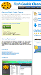 Mobile Screenshot of flashcookiecleaner.com
